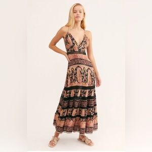 Free people Shara Combo Maxi Dress